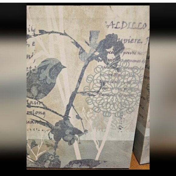 Winter Birds By Carol Robinson Canvas Set - Picture 5 of 8